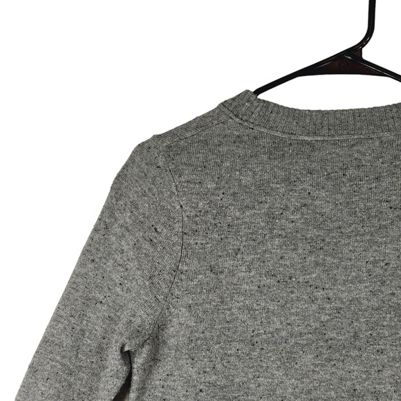 C&C California M Womens Sweater Gray Pullover‎ Merino Wool Alpaca Nylon - Picture 11 of 14